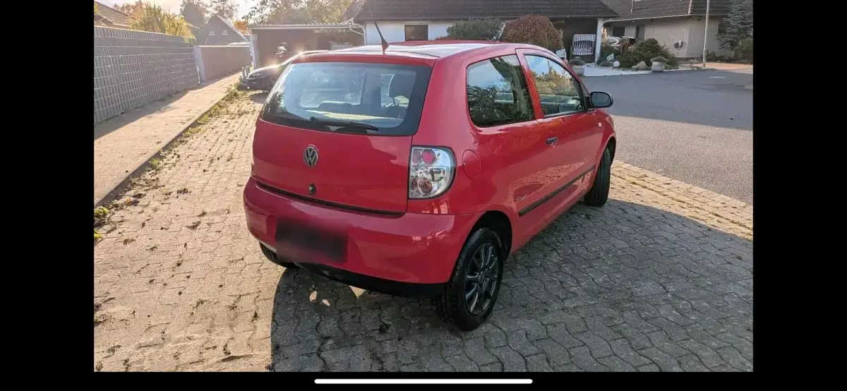 Gebraucht VW Fox 52 PS (38 kW) 2008 Rot Kleinwagen