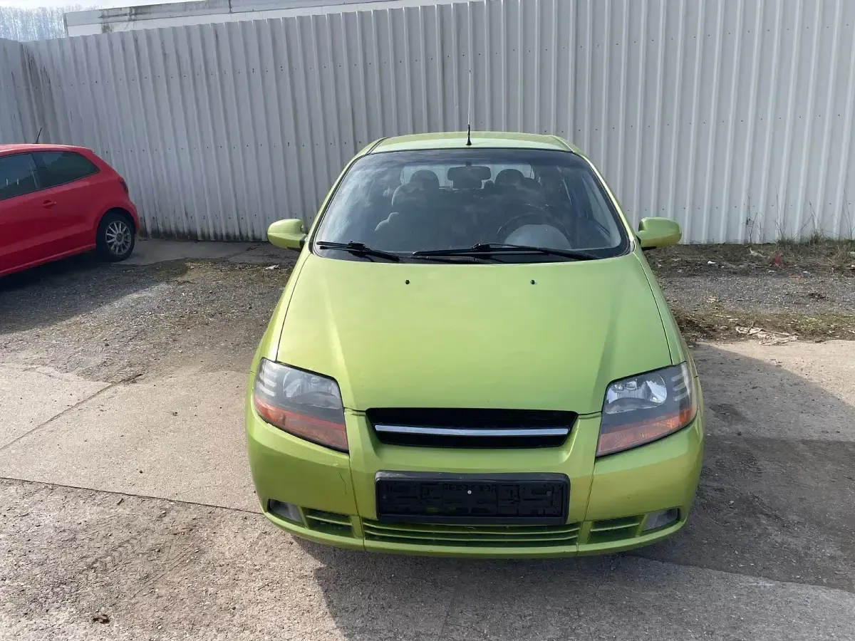 Używany Chevrolet Kalos 72 KM (52 kW) 2005 Zielony Sedan/Limuzyna