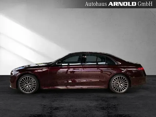 Gebraucht Mercedes S580 AMG line 503 PS (369 kW) 2024 Manufaktur rubellitrot Limousine