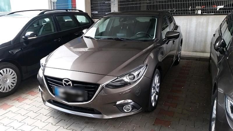 Braun Gebraucht 2014 Mazda 3 Sports-Line Limousine | 6.800 € (Superpreis) - Bild 1/4