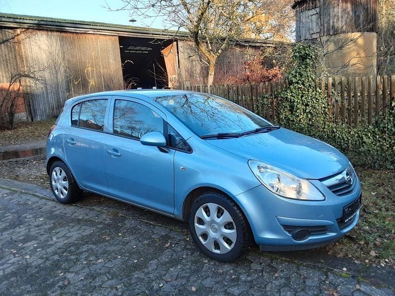 Gebraucht Opel Corsa Edition 80 PS (58 kW) 2009 Blau Kleinwagen