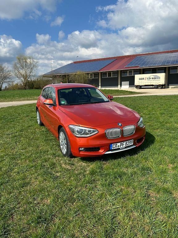 Orange Gebraucht 2014 BMW 118 Urban Line Kleinwagen | 8.000 € (Superpreis) - Bild 1/4