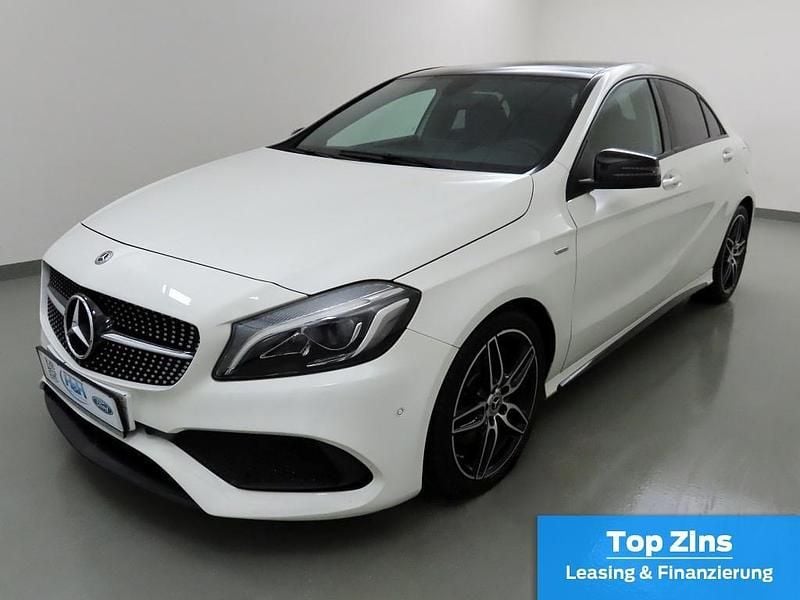 Gebraucht Mercedes A250 AMG 224 PS (164 kW) 2018 Calcitweiss  unilack Limousine