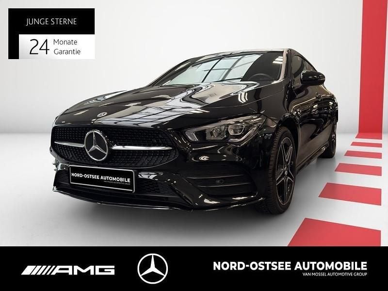 Gebraucht Mercedes CLA250e Shooting Brake AMG 160 PS (117 kW) 2021 Unilack nachtschwarz Kombi