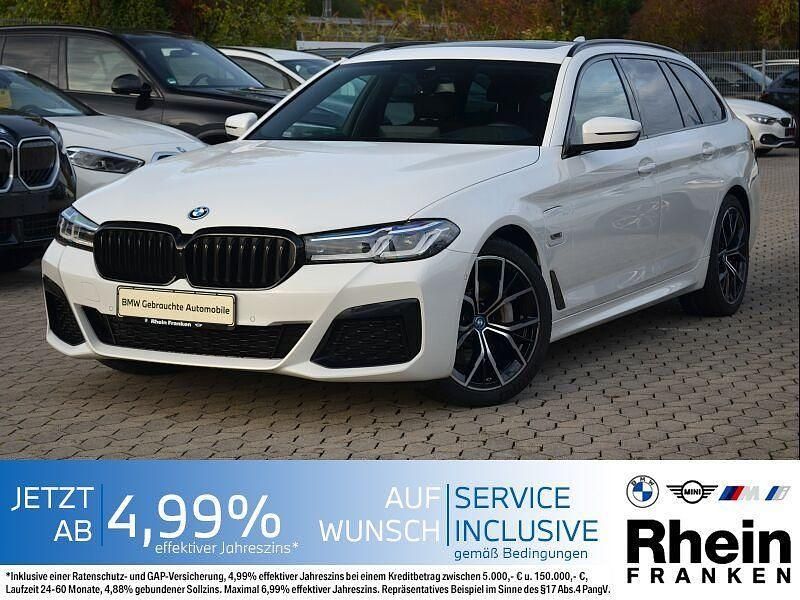 Weiß Gebraucht 2022 BMW 530e M Sport Limousine | 35.880 € (Fairer Preis) - Bild 1/4