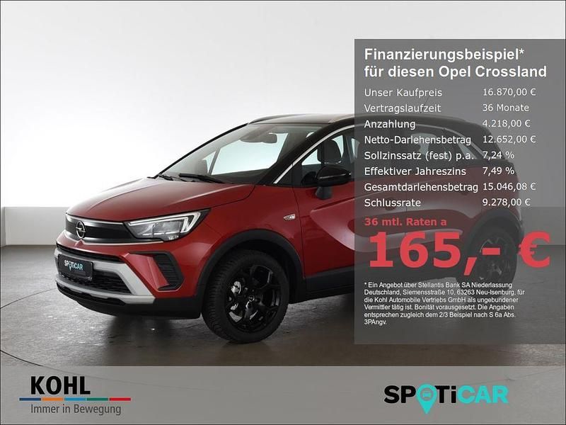 Rot Gebraucht 2023 Opel Crossland Elegance SUV | 21.850 € (Teuer) - Bild 1/4