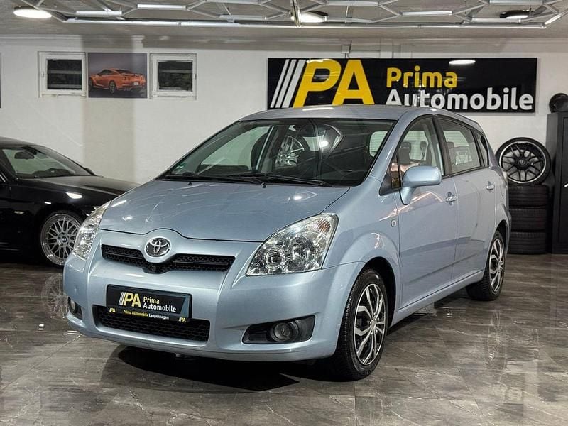 Blau Gebraucht 2008 Toyota Corolla Verso Executive Van / Kleinbus | 3.999 € (Fairer Preis) - Bild 1/4