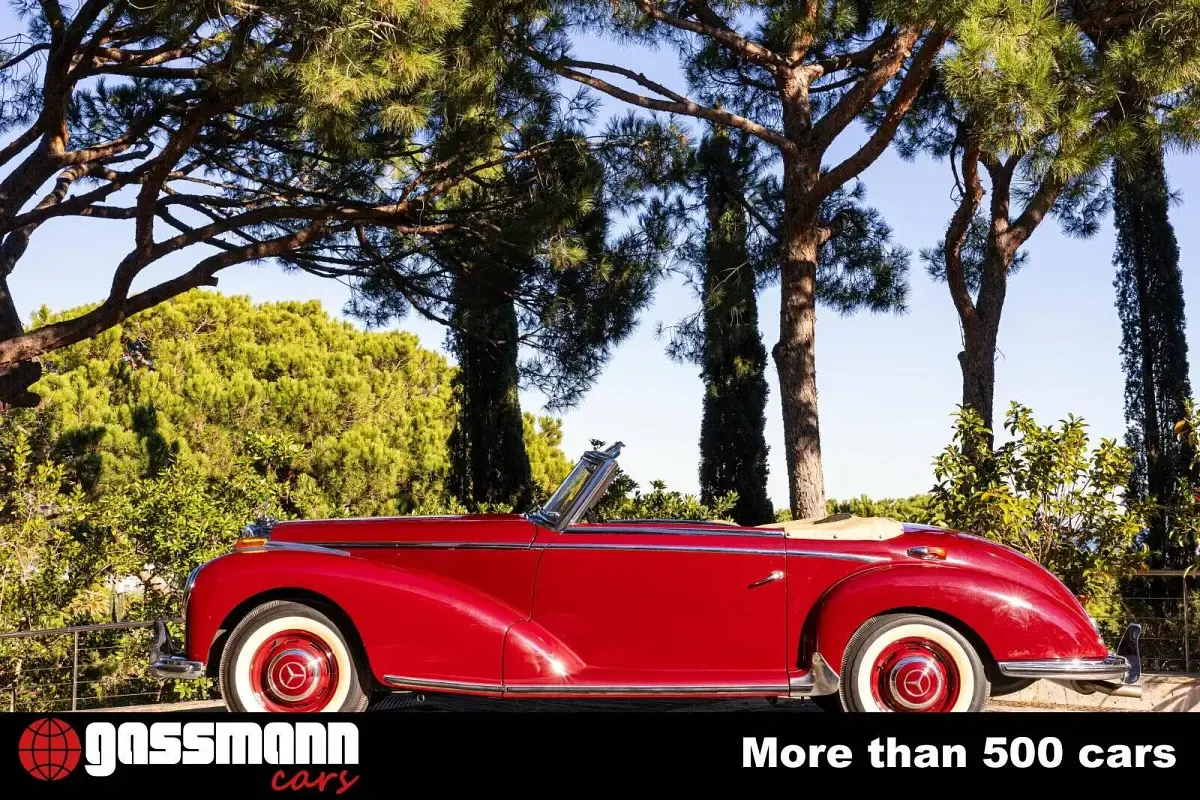 Gebraucht Mercedes 300 150 PS (110 kW) 1953 Rot Cabrio