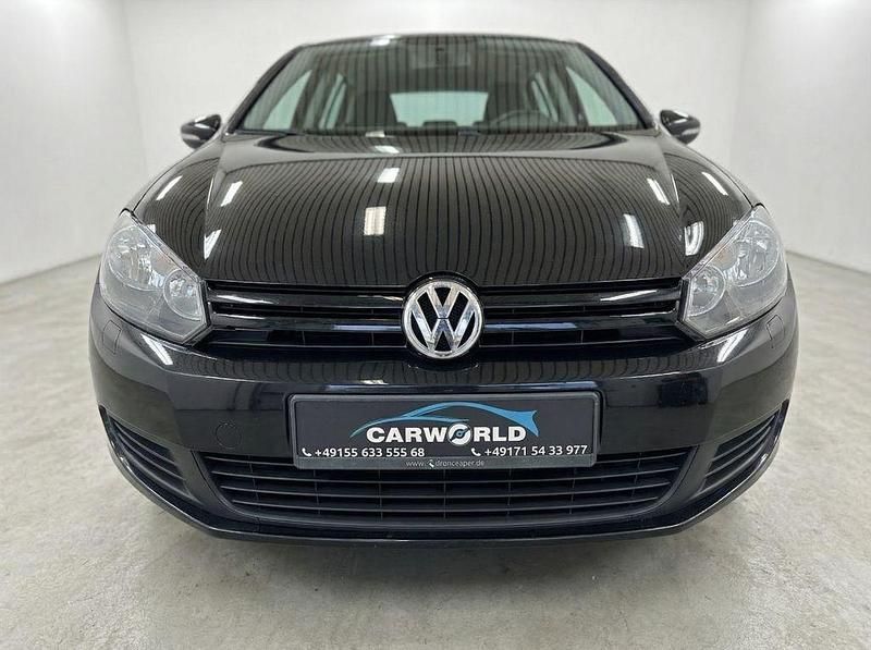 Gebraucht VW Golf VI Trendline 80 PS (58 kW) 2009 Schwarz Kleinwagen