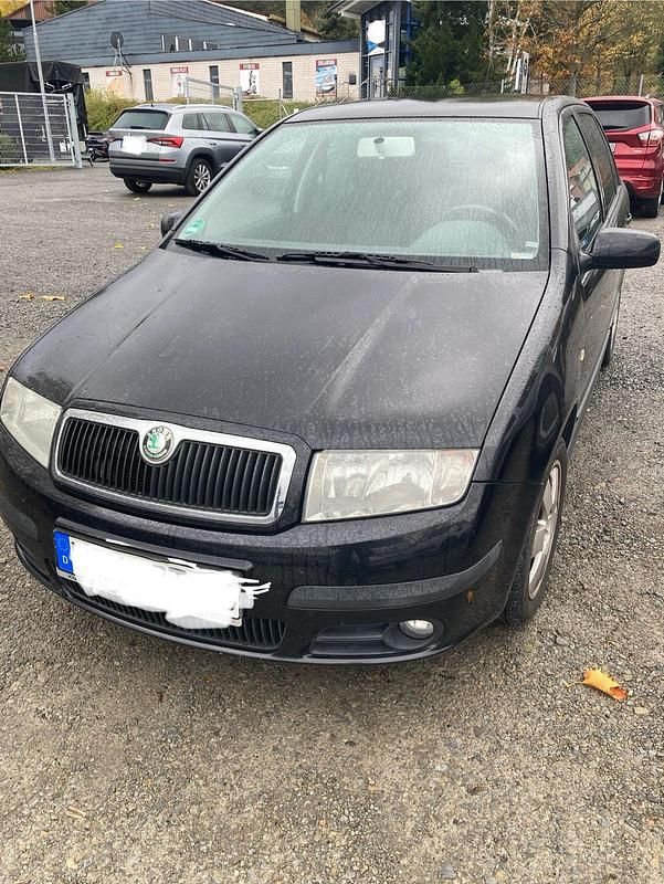 Schwarz Gebraucht 2007 Skoda Fabia Kleinwagen | 750 € (Superpreis) - Bild 1/4