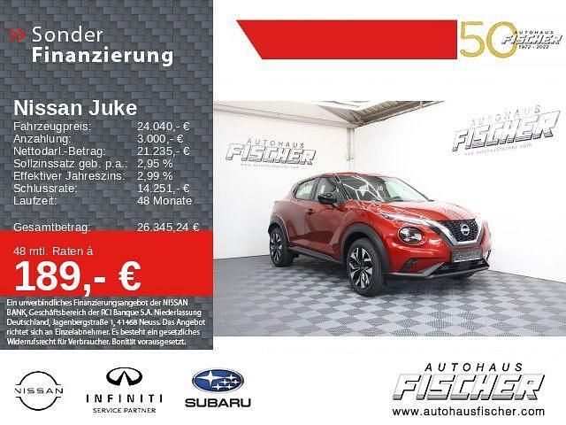 Rot Neu 2025 Nissan Juke Acenta SUV | 22.400 € (Guter Preis) - Bild 1/4