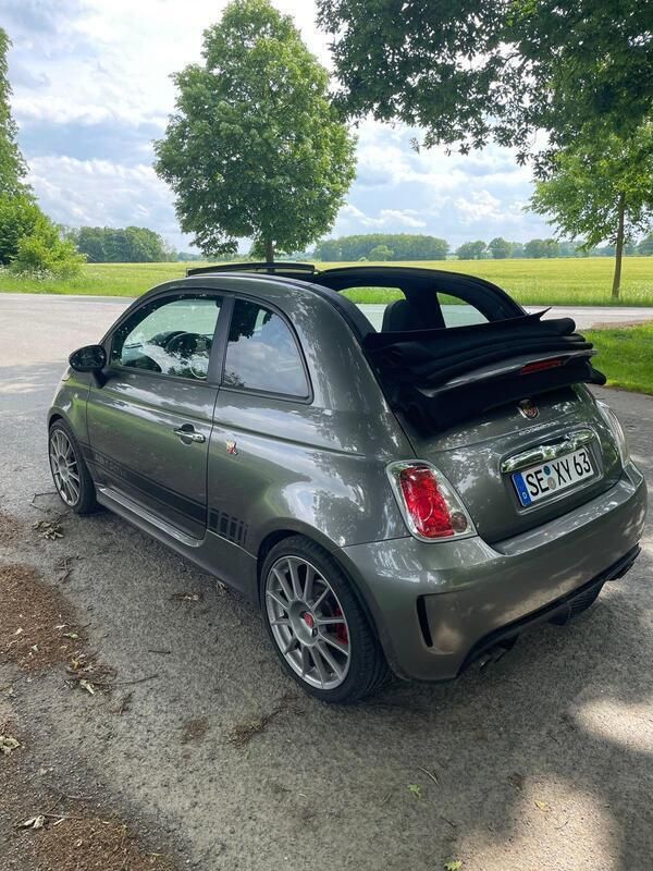 Grau Gebraucht 2012 Fiat 500 Abarth Abarth Cabrio | 12.999 € (Guter Preis) - Bild 1/4
