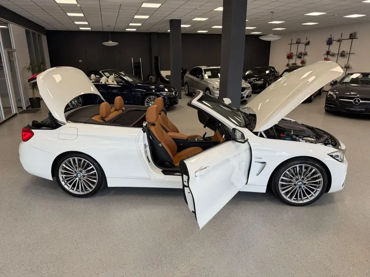 Gebraucht BMW 430 Cabriolet Luxury Line 258 PS (189 kW) 2017 Weiß Cabrio
