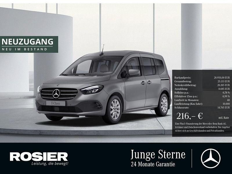Grau Gebraucht 2022 Mercedes T180 Progressive Van / Kleinbus | 28.950 € (Fairer Preis) - Bild 1/4