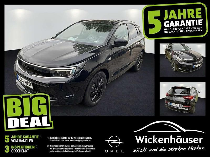 Schwarz perla nera Gebraucht 2024 Opel Grandland X GS Line SUV | 26.990 € (Superpreis) - Bild 1/4