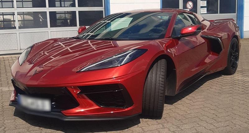 Second-hand Corvette C8 481 CP (353 kW) 2024 Roșu Cabrio