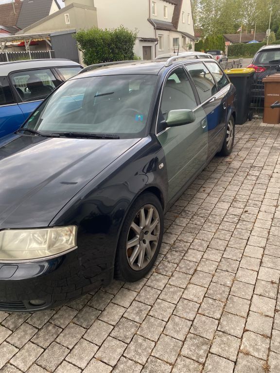Schwarz Gebraucht 2003 Audi A6 S-Line Kombi | 2.200 € (Fairer Preis) - Bild 1/2