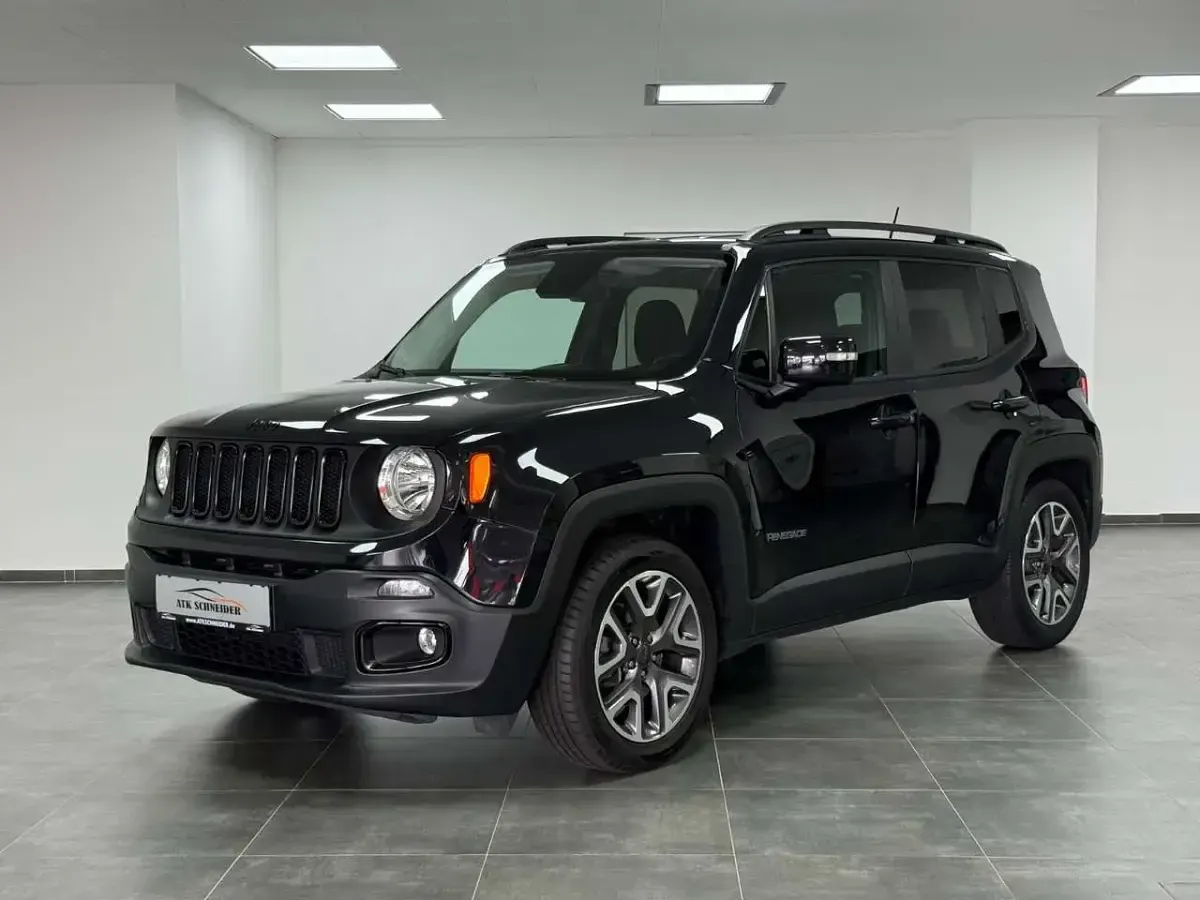 Gebraucht Jeep Renegade Longitude 110 PS (80 kW) 2017 Schwarz SUV