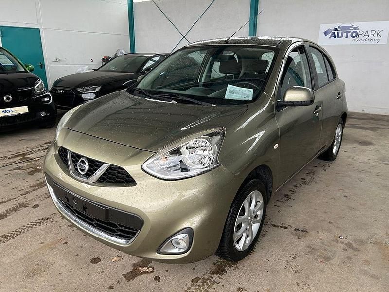 Grün Gebraucht 2015 Nissan Micra Acenta SUV | 5.980 € (Fairer Preis) - Bild 1/4
