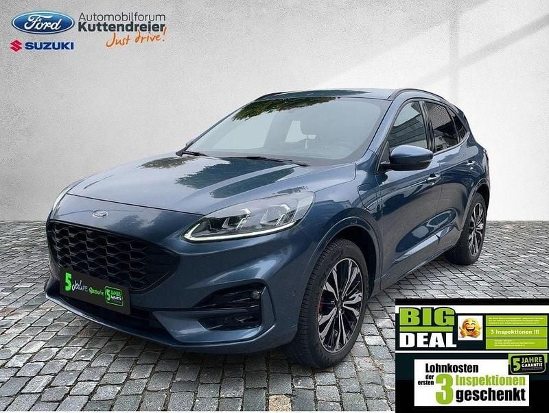 Blau Gebraucht 2022 Ford Kuga ST-Line X SUV | 26.440 € (Fairer Preis) - Bild 1/4