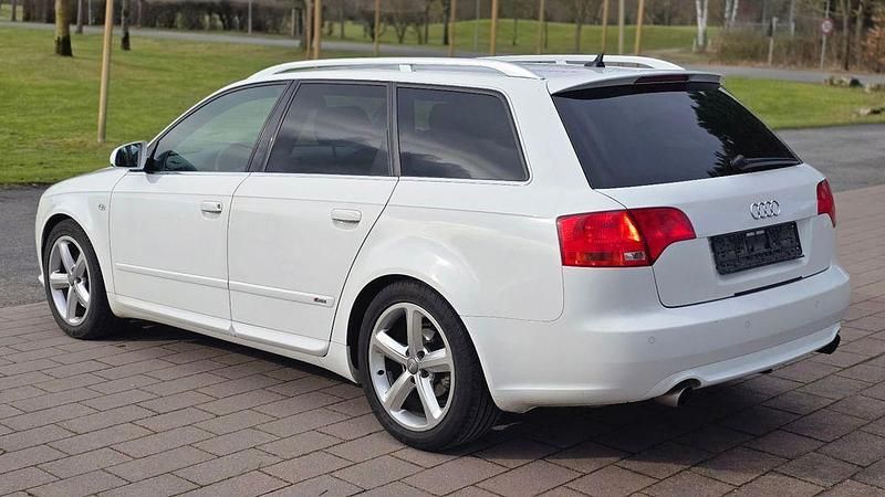 Gebraucht Audi A4 S-Line 163 PS (119 kW) 2008 Weiß Limousine