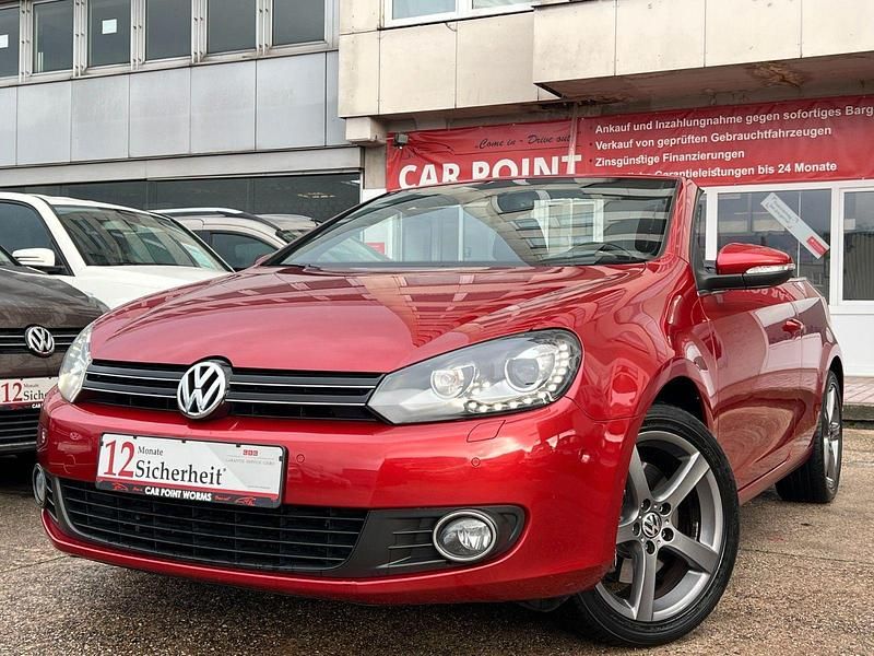 Gebraucht VW Golf Cabriolet 160 PS (117 kW) 2012 Rot Cabrio