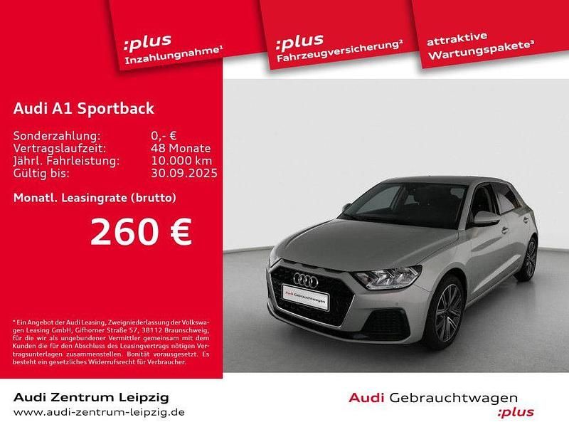 Silber Gebraucht 2024 Audi A1 Sportback Advanced Kleinwagen | 23.450 € (Fairer Preis) - Bild 1/3