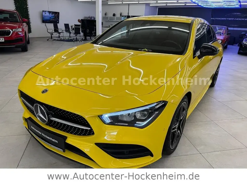 Gebraucht Mercedes CLA200 AMG 150 PS (110 kW) 2020 Gelb Limousine