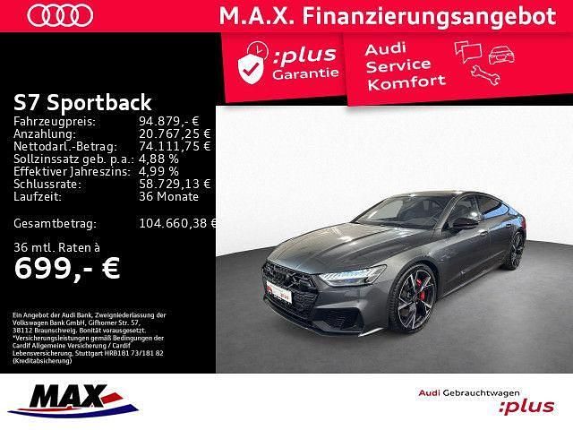 Daytonagrau perleffekt Gebraucht 2025 Audi S7 Sportback Ambiente Kleinwagen | 94.879 € - Bild 1/3