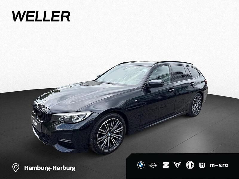 Schwarz Gebraucht 2022 BMW 320 M Sport Kombi | 33.850 € (Guter Preis) - Bild 1/4