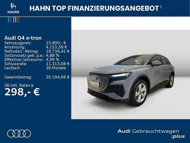 Gebraucht Audi Q4 e-tron 125 kW (170 PS) 2022 Kieselgrau SUV