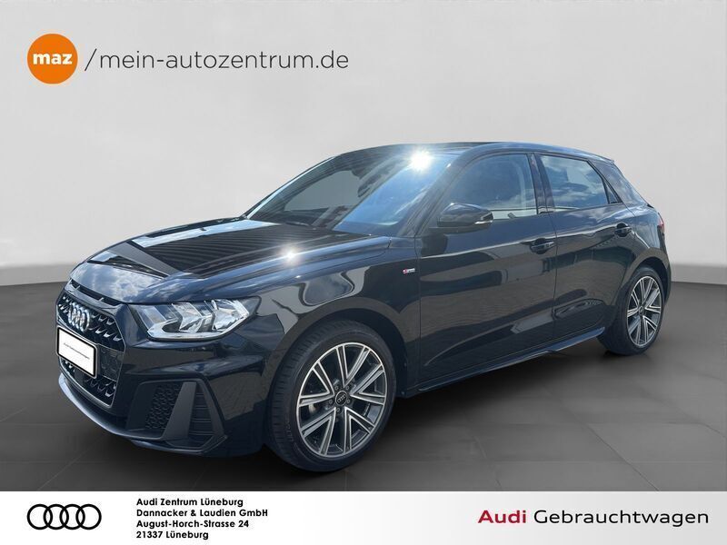 Mythosschwarz metallic Gebraucht 2024 Audi A1 Sportback S-Line Kleinwagen | 23.980 € (Fairer Preis) - Bild 1/4