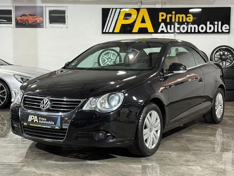 Gebraucht VW Eos 140 PS (102 kW) 2009 Schwarz Cabrio
