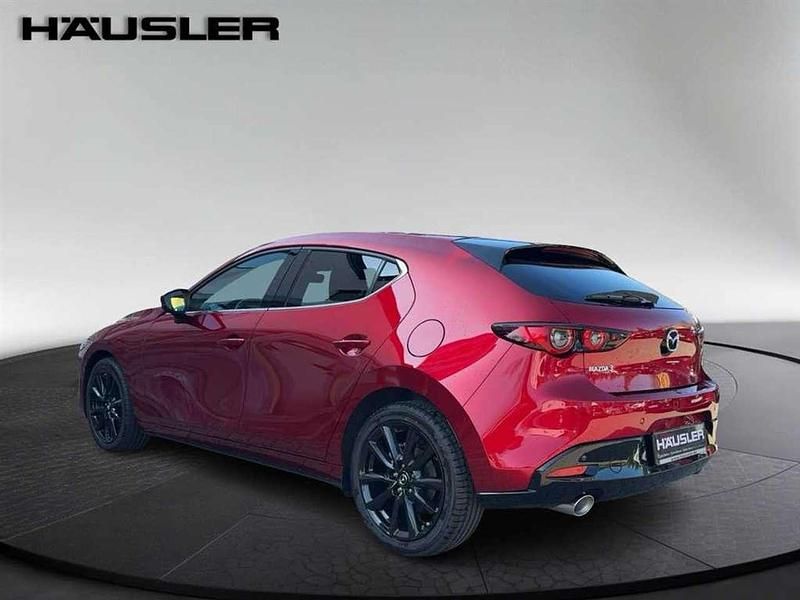 Neu Mazda 3 Exclusive-Line 186 PS (136 kW) 2025 Soul red crystal Limousine