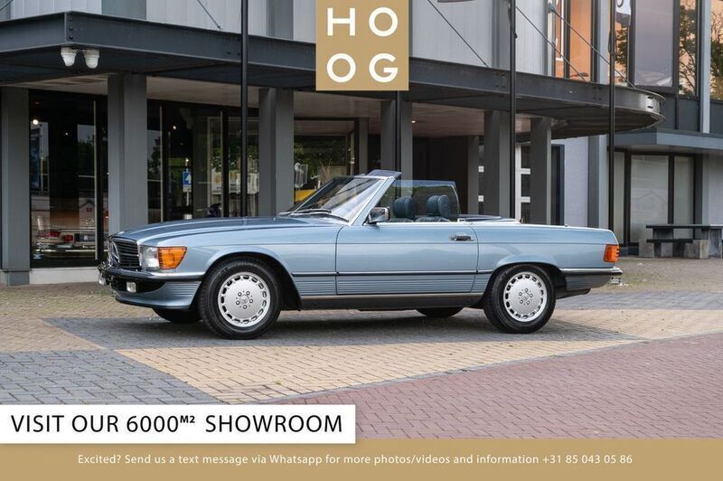 Blau Gebraucht 1987 Mercedes SL300 Cabrio | 79.950 € - Bild 1/4
