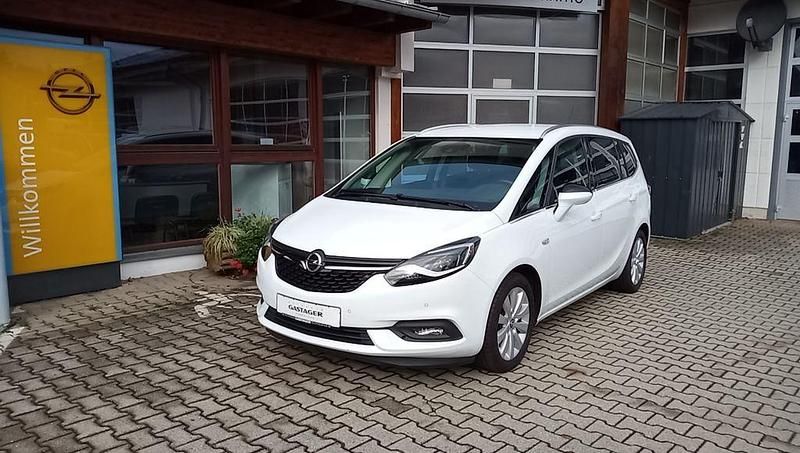 Weiß Gebraucht 2018 Opel Zafira Innovation Van / Kleinbus | 12.590 € (Guter Preis) - Bild 1/4