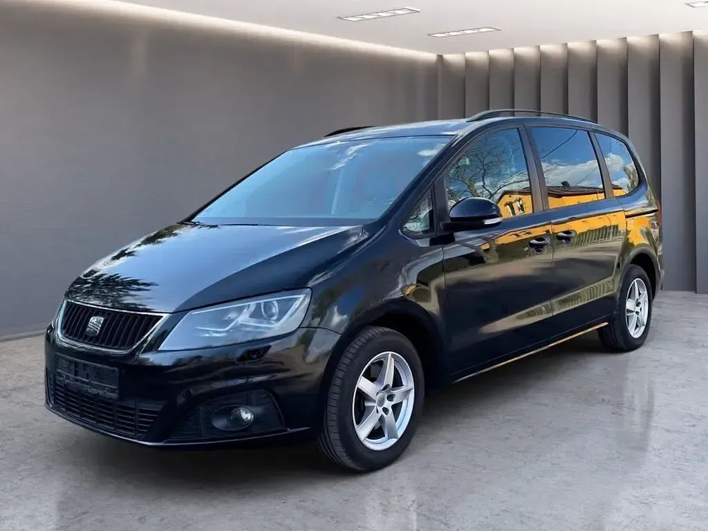Używany Seat Alhambra Style 140 KM (102 kW) 2011 Czarny Minivan
