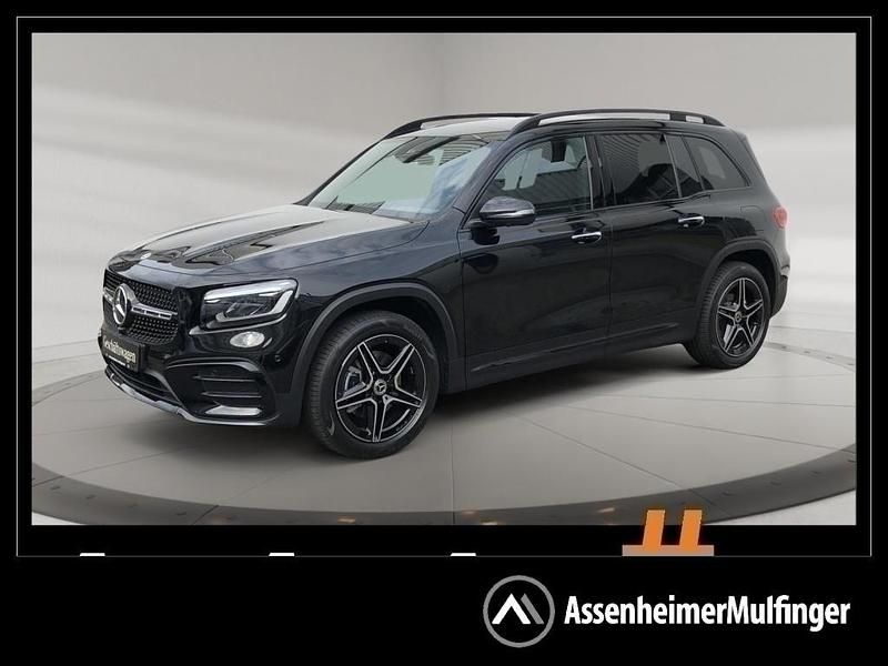 Schwarz Gebraucht 2024 Mercedes GLB200 AMG Line Premium Plus SUV | 46.889 € (Teuer) - Bild 1/4