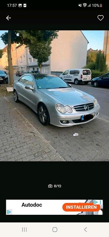 Silber Gebraucht 2005 Mercedes CLK350 Coupé | 4.000 € (Guter Preis) - Bild 1/4
