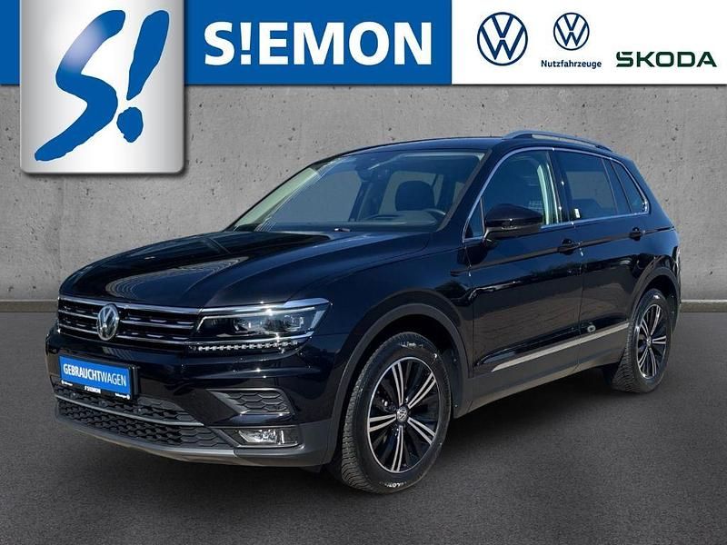 Schwarz Gebraucht 2019 VW Tiguan Highline SUV | 27.330 € (Fairer Preis) - Bild 1/4