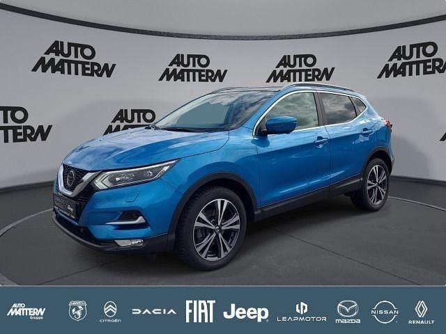 Vivid blue (metallic) Gebraucht 2019 Nissan Qashqai N-Connecta SUV | 17.990 € (Fairer Preis) - Bild 1/4