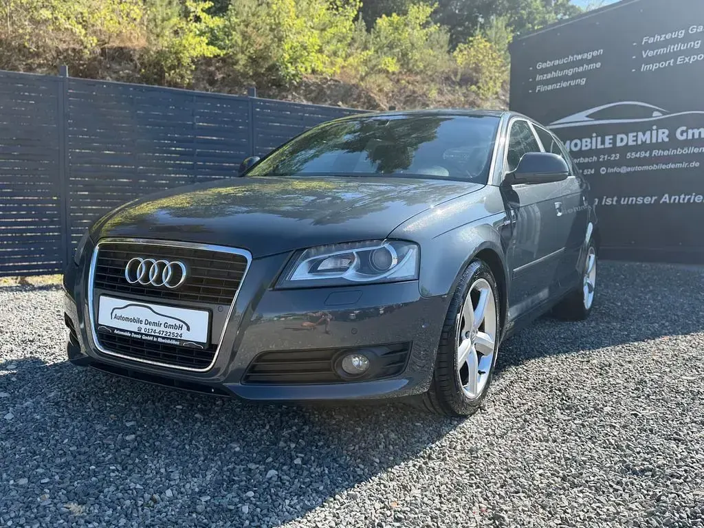 Gebraucht Audi A3 Sportback S-Line 125 PS (91 kW) 2009 Grau Kleinwagen