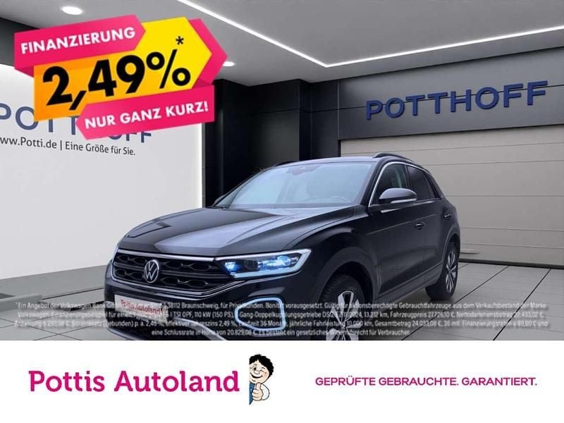Schwarz Gebraucht 2025 VW T-Roc Goal SUV | 28.777 € (Guter Preis) - Bild 1/4