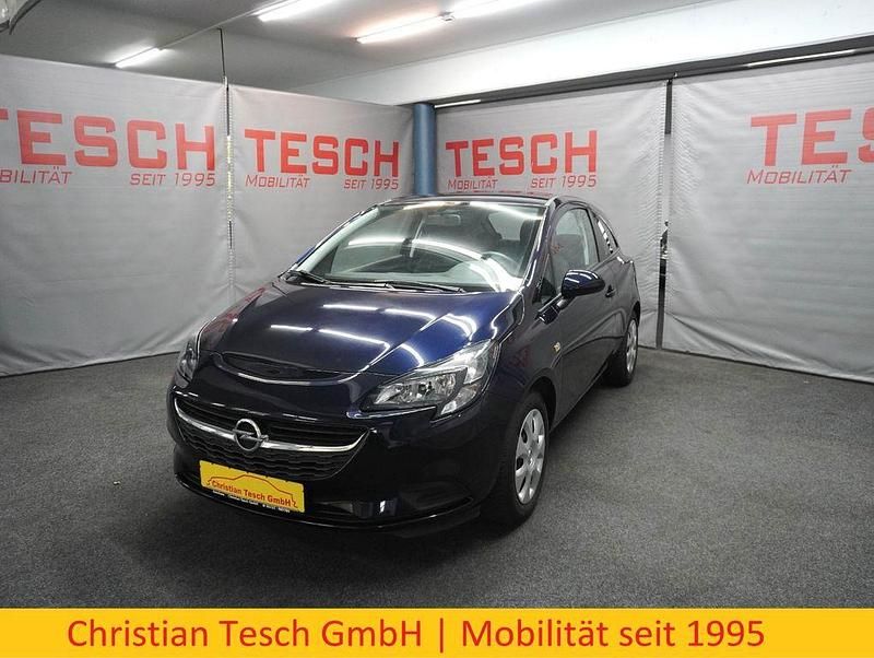 Blau Gebraucht 2018 Opel Corsa Limousine | 9.490 € (Fairer Preis) - Bild 1/3