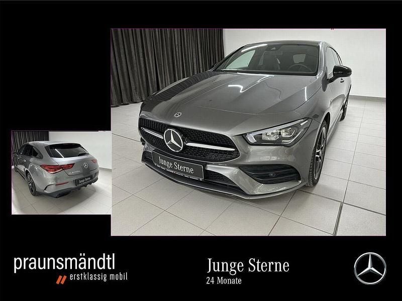 Grau Gebraucht 2021 Mercedes CLA250e Shooting Brake AMG Kombi | 28.350 € (Fairer Preis) - Bild 1/4