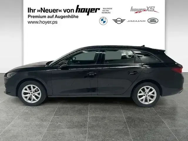 Gebraucht Seat Leon Style 150 PS (110 kW) 2021 Mitternachtsschwarz (metallic) Kombi