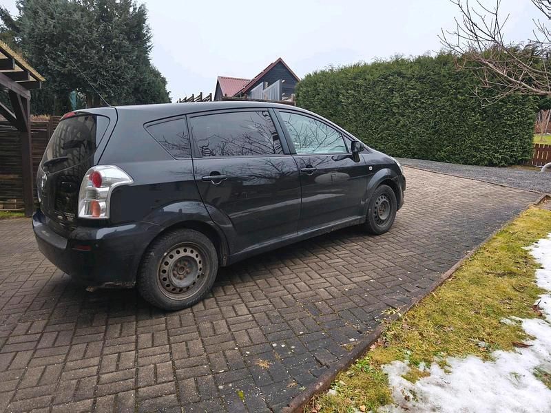 Gebraucht Toyota Corolla Verso 130 PS (95 kW) 2008 Schwarz Van / Kleinbus