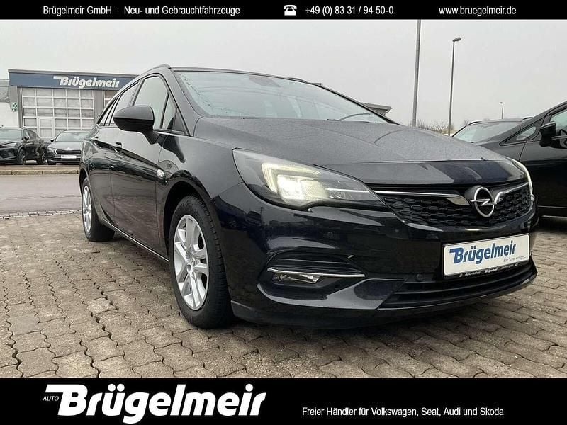 Schwarz Gebraucht 2022 Opel Astra Business Edition Kombi | 12.490 € (Guter Preis) - Bild 1/4