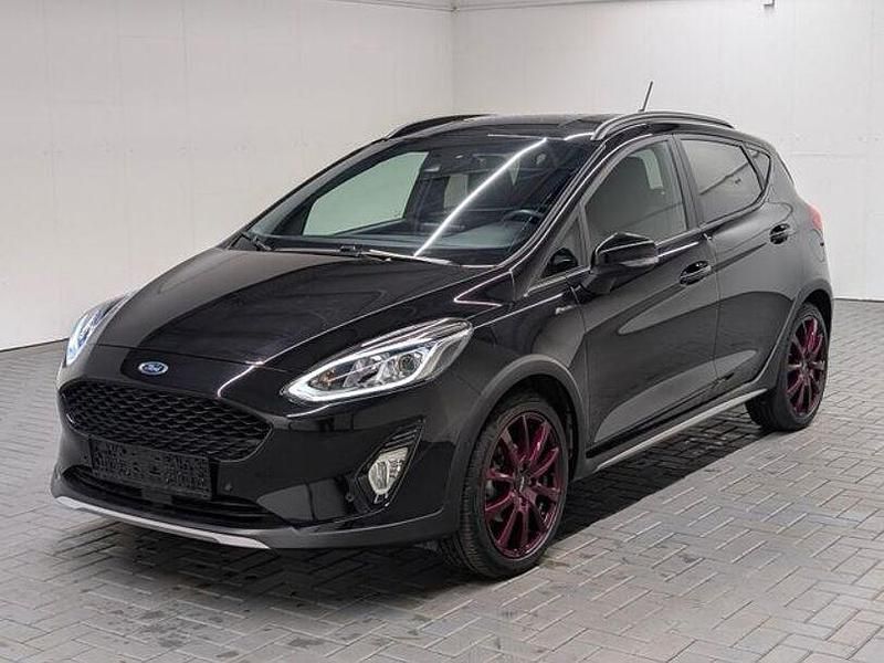 Obsidianschwarz met. Gebraucht 2020 Ford Fiesta Active Kleinwagen | 14.980 € (Fairer Preis) - Bild 1/4