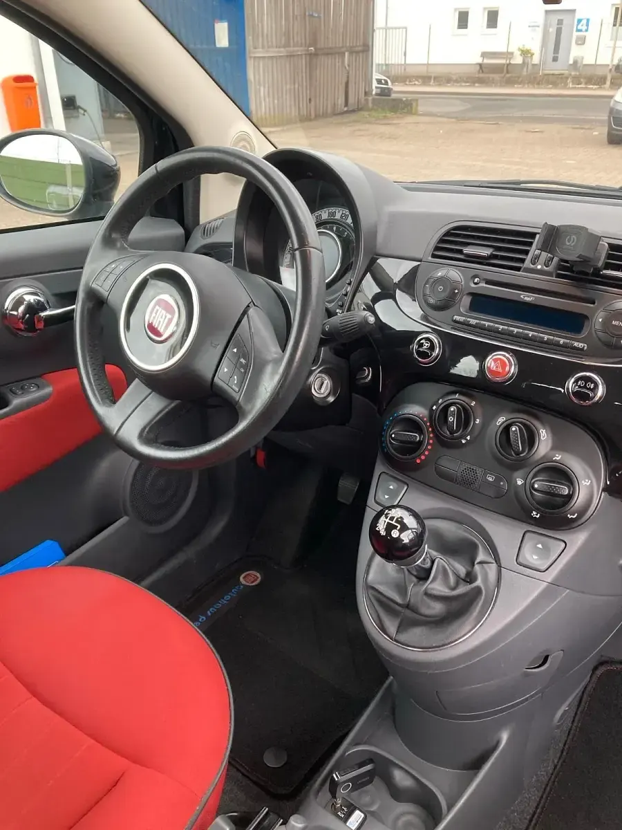 Gebraucht Fiat 500C Lounge 69 PS (50 kW) 2014 Schwarz Cabrio
